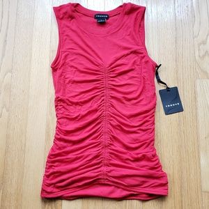 Trouve Red Blouse